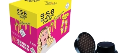 90 capsule di caff miscela 'La Partannisa' Santero compatibili A Modo Mio